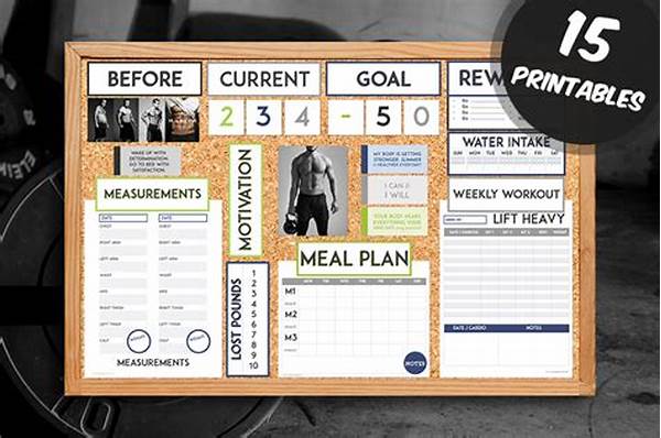 Personalized Fitness Goal Boards
