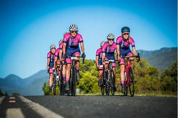 Group Cycling Training In Town