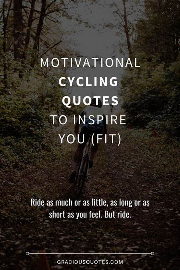 Motivational Techniques For Cycling Participants