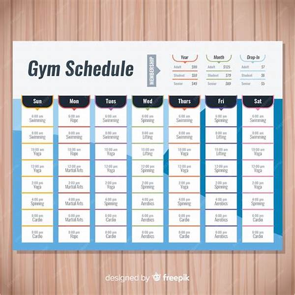 Customized Gym Class Schedules