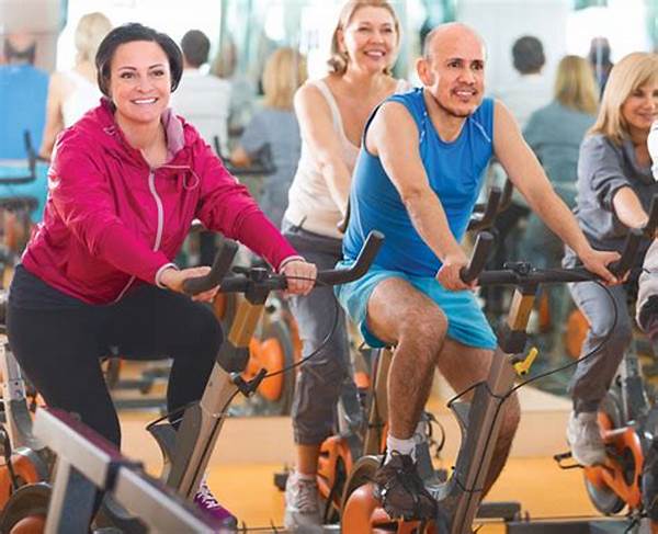 Seniors Joining Indoor Cycling Classes
