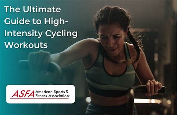 High-intensity Cycling For Metabolic Boost