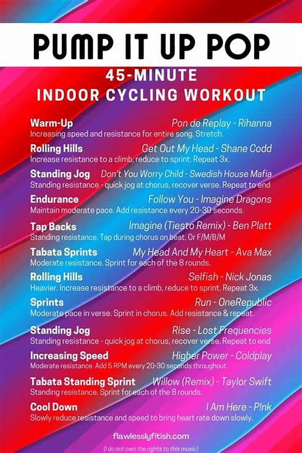 Upbeat Cycling Workout Playlist Ideas