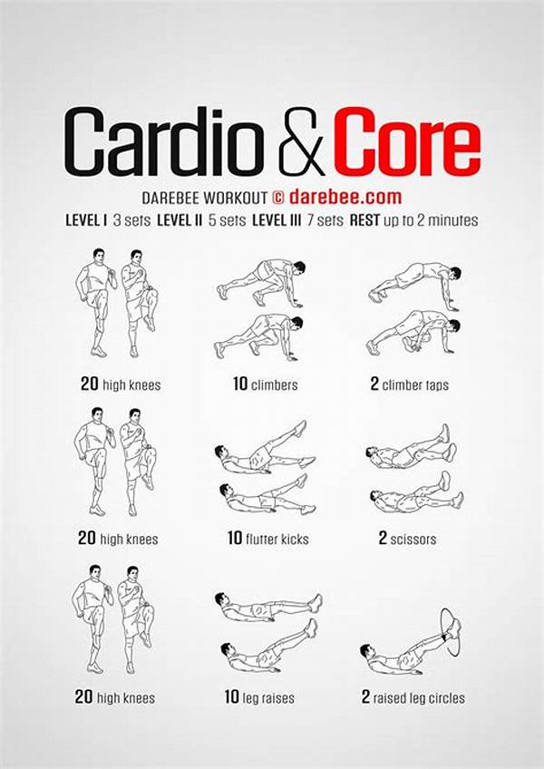 Cardio Workout With Musical Synchronization