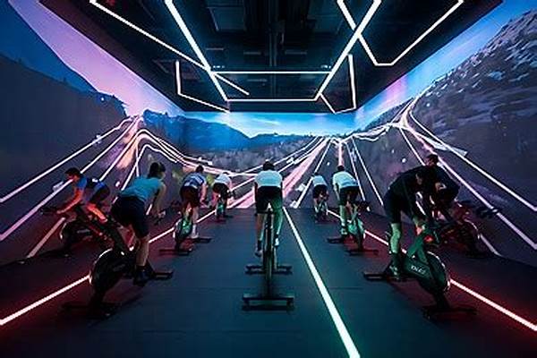 Interactive Indoor Cycling Experience